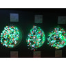 Новогодняя светодиодная гирлянда LUCA LIGHTING, ягодки, мультиколор, 8 функций, 550 ламп, 1400 см 84429